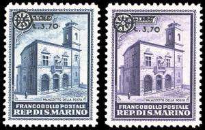 1934 - Palazzetto soprastampati, serie ... 
