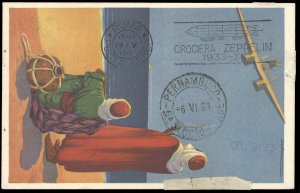 1933 - Crociera Zeppelin, la serie ... 