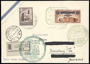 1933 - Crociera Zeppelin, la serie ... 