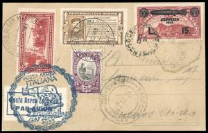 1933 - Crociera Zeppelin, la serie ... 