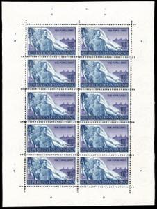 1948 - 100 lire Lavoratori, minifoglio (9), ... 