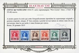 1934/37 - Provvisoria, serie ... 