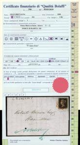 1840 - 1 penny nero, Penny Black, ... 