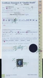 1840 - 2 penny azzurro, lettere ... 