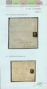 SERVIZIO 1840 - 1 penny nero, ... 