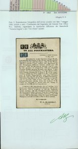 SERVIZIO 1840 - 1 penny nero, ... 