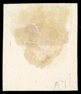 PROVE 1850 - 1 penny nero Principe ... 