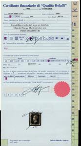 PROVE 1850 - 1 penny nero Principe ... 