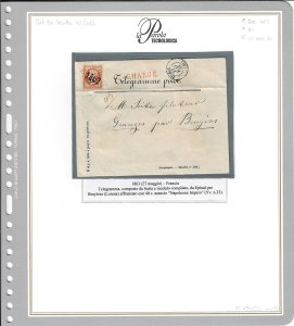 FRANCIA 1863 - 40 cent. Napoleone ... 