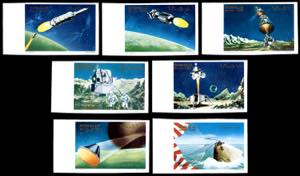 SOMALIA REPUBBLICA 1970 - Apollo XI, serie ... 