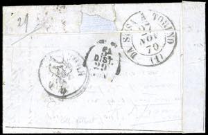 FRANCIA BALLON MONTE 1870 - 20 ... 