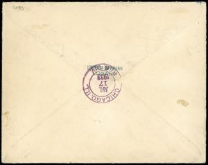 ISLANDA POSTA AEREA 1933 ... 