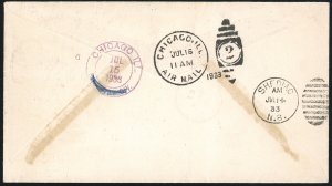CANADA POSTA AEREA 1933 - Crociera ... 