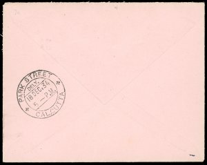 INDIA POSTA RAZZO 1934 - 1/2  a. ... 