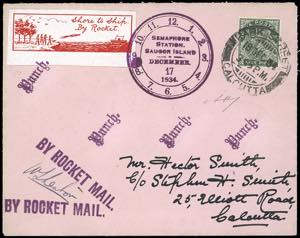 INDIA POSTA RAZZO 1934 - 1/2  a. verde ... 