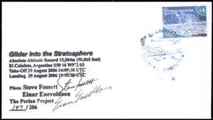 ARGENTINA POSTA AEREA 2006 - WORLD GLIDER ... 