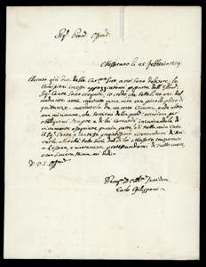 1819 - 15 cent. Cavallino, ... 