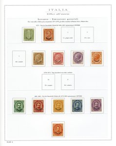 UFFICI POSTALI ITALIANI ALLESTERO ... 