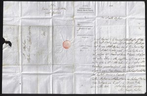 1824 - 50 cent. Cavallino, ... 