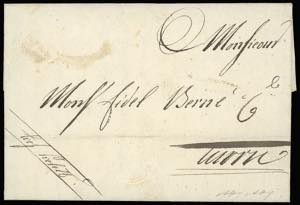 1827 - 15 cent. Cavallino, impressione a ... 