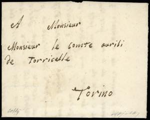 1826 - 25 cent. Cavallino, impressione a ... 