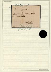 1826 - 25 cent. Cavallino, ... 