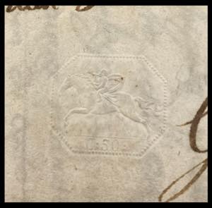 1826 - 50 cent. Cavallino, ... 