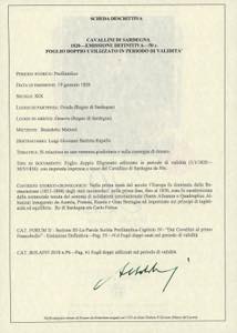 1826 - 50 cent. Cavallino, ... 