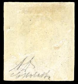 1851 - 20 cent. azzurro, prima ... 
